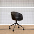 About a Chair AAC 24 Swivel Armchair with Wheels